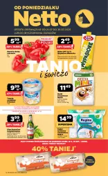 Gazetka promocyjna Netto - Od Poniedziałku - Gazetka - ważna od 26.07 do 26.07.2025 - strona 1 - produkty: Piwa, Piwo, Ser, Rum, Gin, Gra, Papryka słodka, Papier, Twaróg, Jaja, Président, Papryka, Kosz, Mlekovita, Papier toaletowy, Danio, Nestlé, Kokos, Mleko