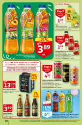 Gazetka promocyjna Auchan - Gazetka KORZYŚCI z kartą SKARBONKA Hipermarket Auchan - Gazetka - ważna od 08.02 do 08.02.2023 - strona 20 - produkty: Piwa, Piwo, Dawtona, Książęce, Sok, Mus, Koc, Gra, Napój energetyczny, Mirinda, O nas, Pepsi, Sok pomidorowy, Okocim, Napój
