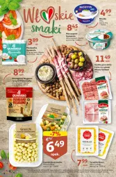 Gazetka promocyjna Auchan - Gazetka KORZYŚCI z kartą SKARBONKA Hipermarket Auchan - Gazetka - ważna od 08.02 do 08.02.2023 - strona 8 - produkty: Gra, Salami, Gnocchi, Prosciutto, Ricotta, Szal, O nas, Mascarpone, Szynka, Galbani