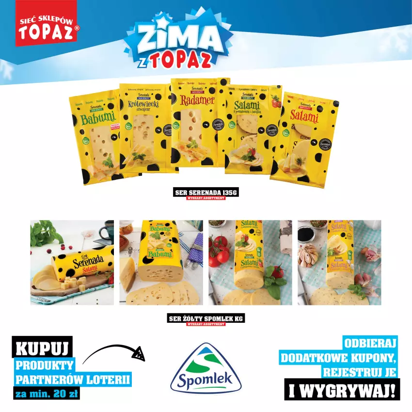 Gazetka promocyjna Topaz - Gazetka - ważna 01.12.2025 do 18.01.2026 - strona 12 - produkty: Gry, Ser, Top