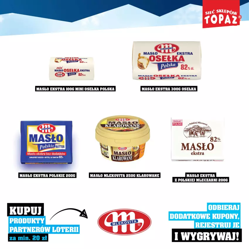 Gazetka promocyjna Topaz - Gazetka - ważna 01.12.2025 do 18.01.2026 - strona 15 - produkty: Fa, Gry, Masło, Mleko, Mlekovita