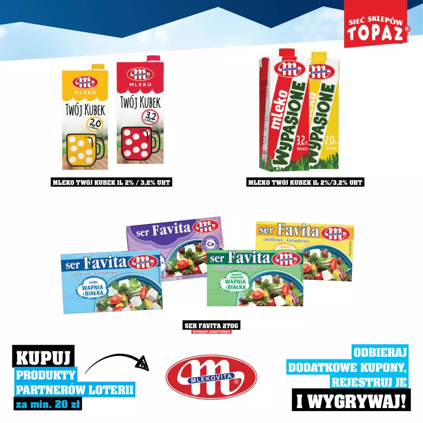 Gazetka promocyjna Topaz - Gazetka - ważna 01.12.2025 do 18.01.2026 - strona 17 - produkty: Fa, Favita, Gry, Kubek, Ser, Top