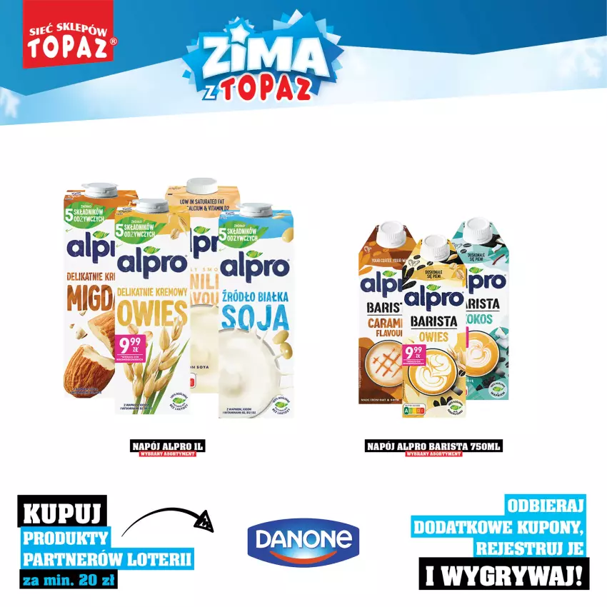 Gazetka promocyjna Topaz - Gazetka - ważna 01.12.2025 do 18.01.2026 - strona 20 - produkty: Alpro, Gry, Napój