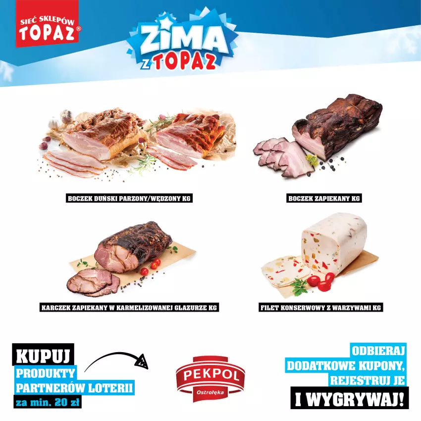 Gazetka promocyjna Topaz - Gazetka - ważna 01.12.2025 do 18.01.2026 - strona 4 - produkty: Gry, Ser, Warzywa