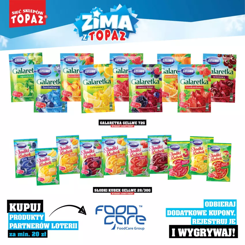 Gazetka promocyjna Topaz - Gazetka - ważna 01.12.2025 do 18.01.2026 - strona 44 - produkty: Gala, Galaretka, Gry, Kubek