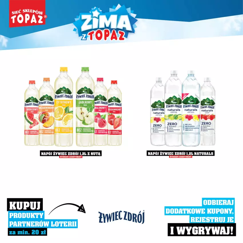 Gazetka promocyjna Topaz - Gazetka - ważna 01.12.2025 do 18.01.2026 - strona 68 - produkty: Cytryny, Gry, Maliny, Napój, Ser