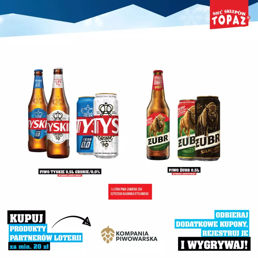 Gazetka promocyjna Topaz - Gazetka - ważna 01.12.2025 do 18.01.2026 - strona 71 - produkty: Gry, Piwa, Piwo, Tyskie