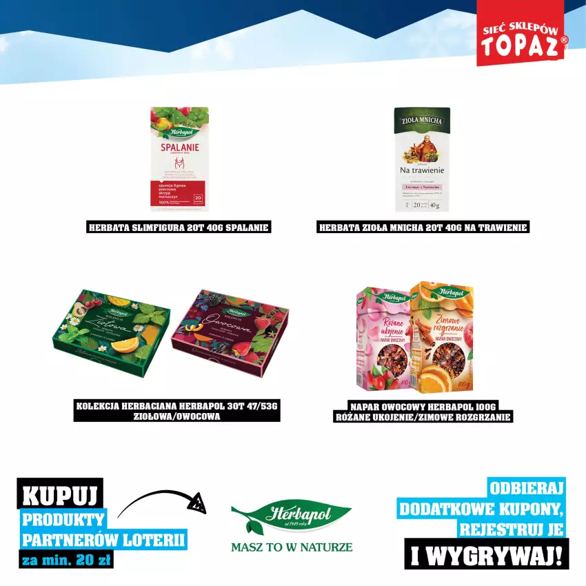 Gazetka promocyjna Topaz - Gazetka - ważna 01.12.2025 do 18.01.2026 - strona 77 - produkty: Gry, Herbapol, Herbata, LG