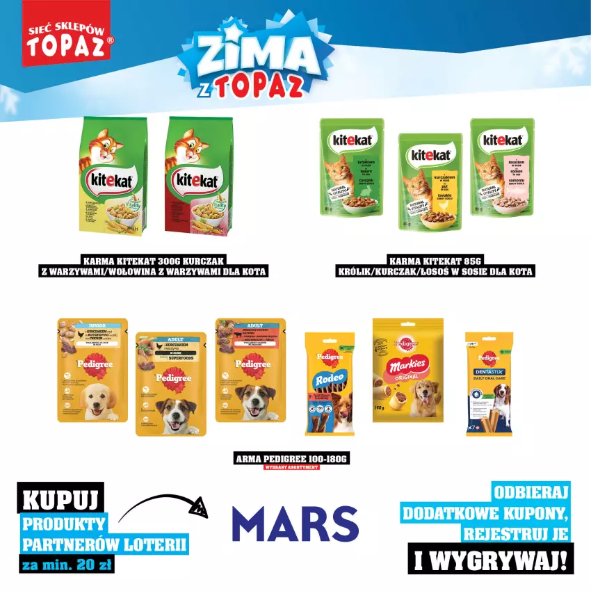 Gazetka promocyjna Topaz - Gazetka - ważna 01.12.2025 do 18.01.2026 - strona 86 - produkty: Gry, KiteKat, Kurczak, Sos, Warzywa, Wołowina