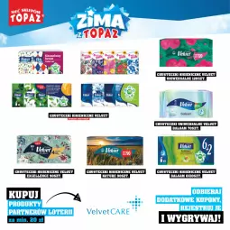 Gazetka promocyjna Topaz - Gazetka - Gazetka - ważna od 18.01 do 18.01.2026 - strona 90 - produkty: Nature Box, Velvet, Chusteczki