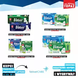 Gazetka promocyjna Topaz - Gazetka - Gazetka - ważna od 18.01 do 18.01.2026 - strona 91 - produkty: Top, Rum, Gry, Papier, Papier toaletowy, Velvet