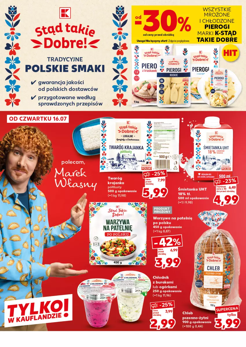 Gazetka promocyjna Kaufland - Mocny Start - ważna 20.07 do 22.07.2026 - strona 18 - produkty: Pierogi, Ser, Twaróg, Warzywa