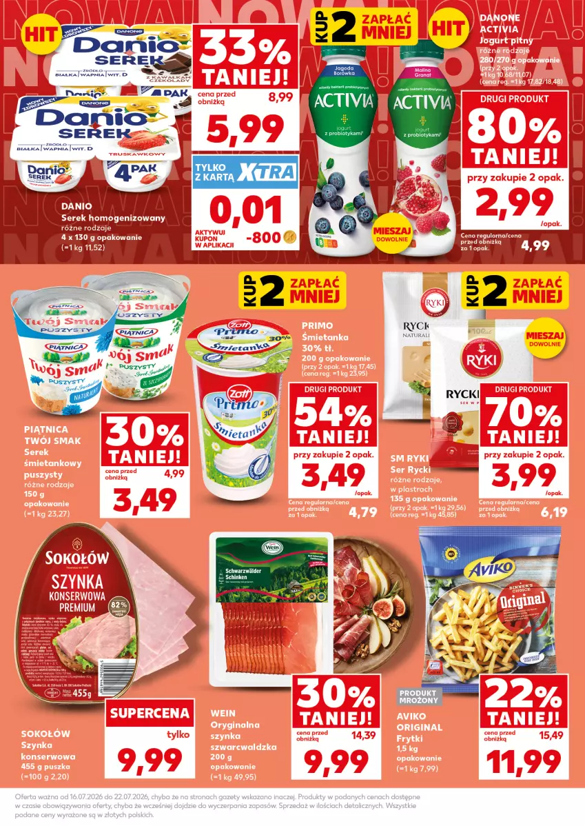 Gazetka promocyjna Kaufland - Mocny Start - ważna 20.07 do 22.07.2026 - strona 7 - produkty: Borówka, Ser, Serek