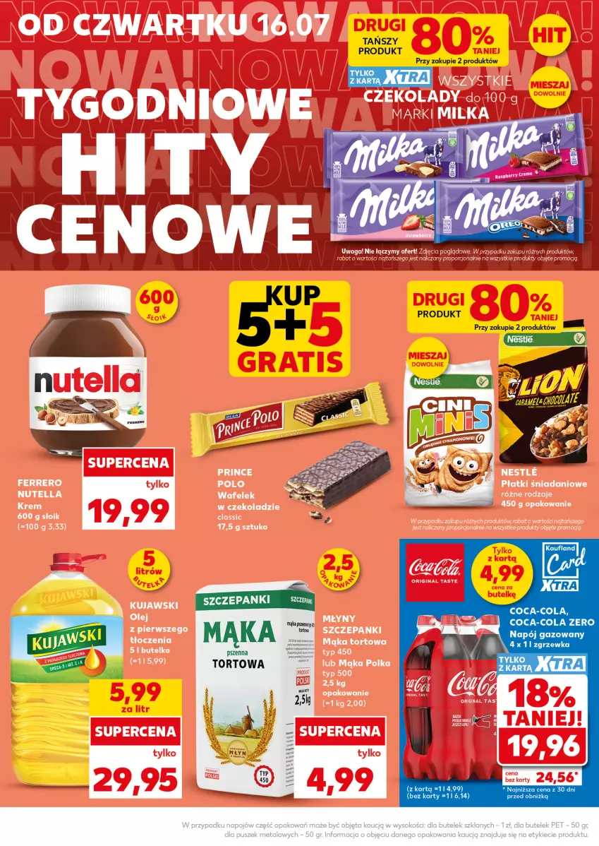 Gazetka promocyjna Kaufland - Mocny Start - ważna 20.07 do 22.07.2026 - strona 8 - produkty: Coca-Cola, Mąka, Napój, Napój gazowany