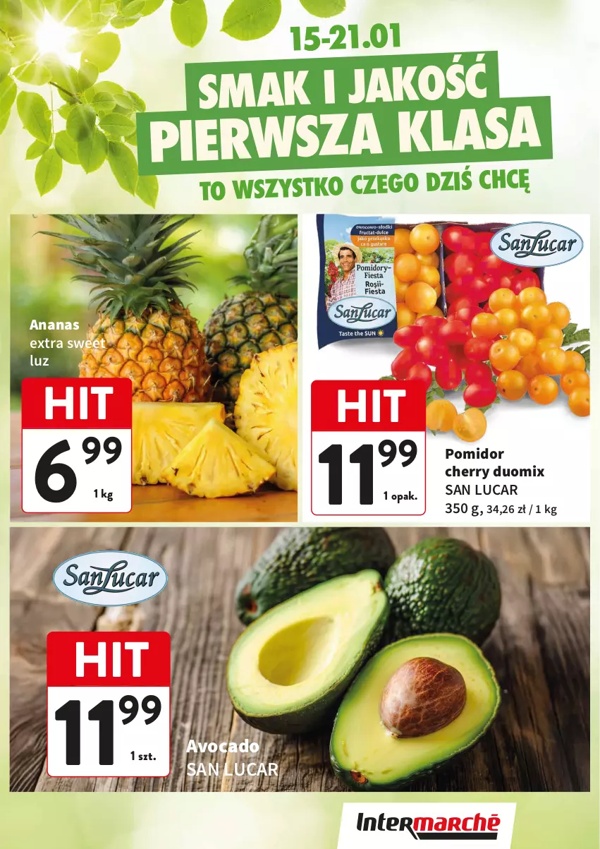 Gazetka promocyjna Intermarche - Świeży Hit - ważna 15.01 do 21.01.2026 - strona 1