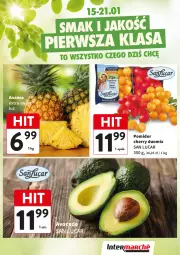 Gazetka promocyjna Intermarche - Świeży Hit - Gazetka - ważna od 21.01 do 21.01.2026 - strona 1 - produkty: Ananas, Avocado