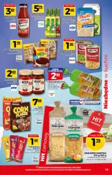 Gazetka promocyjna Topaz - Gazetka - Gazetka - ważna od 05.05 do 05.05.2021 - strona 13 - produkty: Makaron, Corn flakes, Kujawski, Top, Sok, Ser, Mus, Zupa, Winiary, Melvit, Chleb tostowy, Rolnik, Dan Cake, Baton, Chleb, Cieciorka, Kasza, Orka, Heinz, Groszek