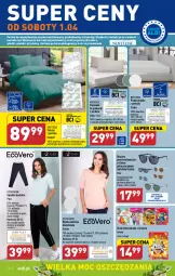 Gazetka promocyjna Aldi - COŚ na przyszły tydzień - Gazetka - ważna od 01.04 do 01.04.2023 - strona 12 - produkty: Pościel, Kolorowanka, Prześcieradło, Wełna, Spodnie, Fa