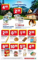 Gazetka promocyjna Spar - EuroSpar - Gazetka - ważna od 26.10 do 26.10.2022 - strona 7 - produkty: Serek wiejski, Hummus, Nutella, Sok, Ser, Ryż, Mus, Koc, Cif, Rama, Bell, Sante, Serek, Bagietka, Hochland, Ferrero, Danio, Bella, Chleb, Napój, Bułka, Almette