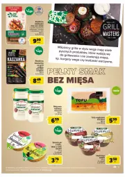 Gazetka promocyjna Carrefour - Gazetka Grillowe klasyki gatunku - Gazetka - ważna od 18.06 do 18.06.2022 - strona 9 - produkty: Majonez, Hummus, Mus, Tofu, Sante, Pieprz, Burger, Roślinne kiełbaski, Kaszanka, Grill, Kasza