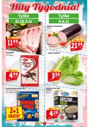 Gazetka promocyjna Prim Market - Gazetka - ważna od 06.11 do 06.11.2024 - strona 7 - produkty: Gry, Pekpol, Dr Gerard, Chrupki, Melvit, Monster Munch, Kasza, Kiełbasa, Kasza gryczana, Fa