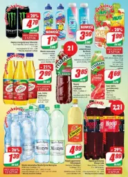 Gazetka promocyjna Dino - Gazetka - ważna od 24.10 do 24.10.2023 - strona 12 - produkty: Hoop, Sok, Mus, Gin, Gra, Napój energetyczny, Schweppes, Napój gazowany, Tymbark, Szyna, Woda mineralna, Kubuś, Woda, Napój, Hortex