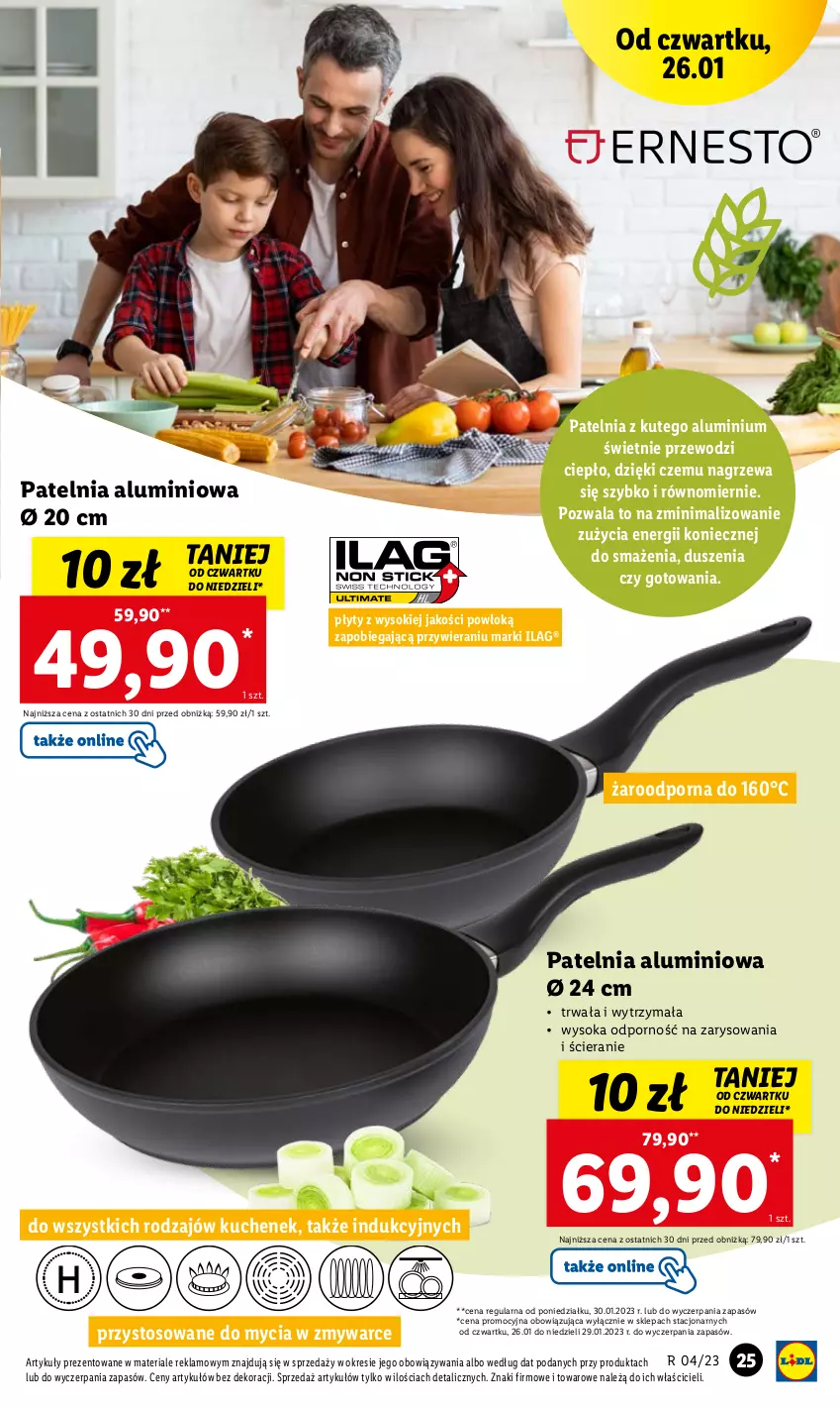 Gazetka promocyjna Lidl - GAZETKA - ważna 23.01 do 29.01.2023 - strona 27 - produkty: Patelnia, Por, Sok