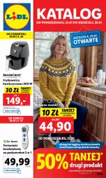 Gazetka promocyjna Lidl - GAZETKA - Gazetka - ważna od 29.01 do 29.01.2023 - strona 1 - produkty: Sweter, Top, Gin, Termometr, Rajstopy, Legginsy