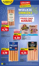 Gazetka promocyjna Lidl - GAZETKA - Gazetka - ważna od 04.03 do 04.03.2023 - strona 12 - produkty: Pur, Parówki, PIKOK