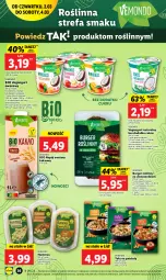 Gazetka promocyjna Lidl - GAZETKA - Gazetka - ważna od 04.03 do 04.03.2023 - strona 38 - produkty: Hummus, Mus, Tofu, Vegangurt, Burger, Kakao, Mango, Napój, Fa