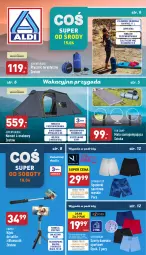 Gazetka promocyjna Aldi - Zaplanuj zakupy wcześniej - Gazetka - ważna od 18.06 do 18.06.2022 - strona 1 - produkty: Teleskop, Por, Mop, Namiot, Szorty, Kije, Torba, Sport, Pokrowiec, Fa