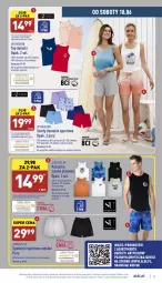 Gazetka promocyjna Aldi - Zaplanuj zakupy wcześniej - Gazetka - ważna od 18.06 do 18.06.2022 - strona 12 - produkty: Top, Por, Szorty, Kosz, Koszulka, Wełna, Sport, Fa