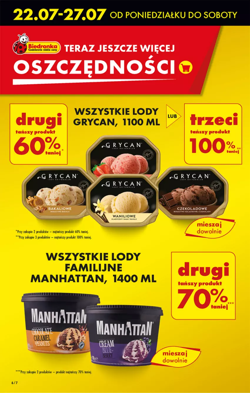 Gazetka promocyjna Biedronka - Od poniedziałku - ważna 22.07 do 28.07.2024 - strona 6 - produkty: Fa, Gry, Lody, Tera