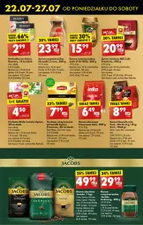 Gazetka promocyjna Biedronka - Od poniedziałku - Gazetka - ważna od 28.07 do 28.07.2024 - strona 43 - produkty: Torebka, Kawa rozpuszczalna, Noż, Gra, Inka, Kawa zbożowa, Kawa ziarnista, Kawa mielona, Kawa, Tera, Lipton, Jacobs, Herbata, Mango