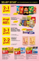 Gazetka promocyjna Biedronka - Od poniedziałku - Gazetka - ważna od 28.07 do 28.07.2024 - strona 47 - produkty: Princessa, Sos, Ser, Gra, Milky Way, Chipsy, Wafelek, Bounty, Bonitki, Twix, Snickers, Mars, Baton, Knoppers, Danio, Kokos, Fa