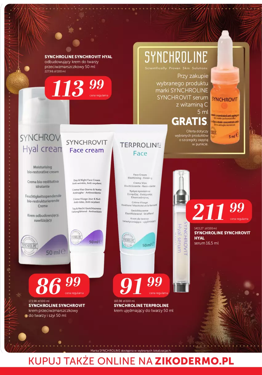 Gazetka promocyjna Ziko - Gazetka Ziko Dermo - ważna 21.11 do 27.11.2025 - strona 10 - produkty: Gra, Krem do twarzy, Krem przeciwzmarszczkowy, Mars, Rum, Ser, Serum