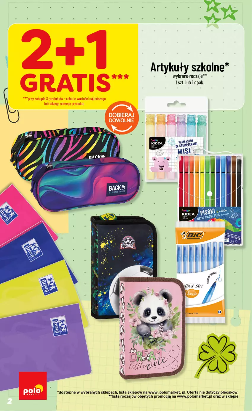 Gazetka promocyjna PoloMarket - NF od 19.07 - ważna 19.08 do 25.08.2026 - strona 2 - produkty: Plecak