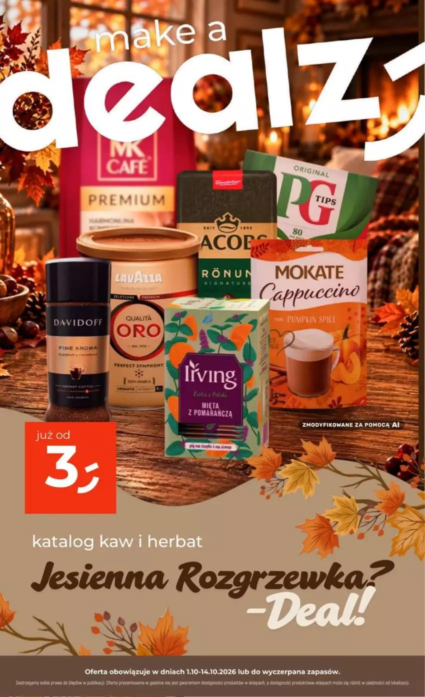 Gazetka promocyjna Dealz - Katalog kaw i herbat - ważna 01.10 do 07.10.2026 - strona 1 - produkty: Mięta