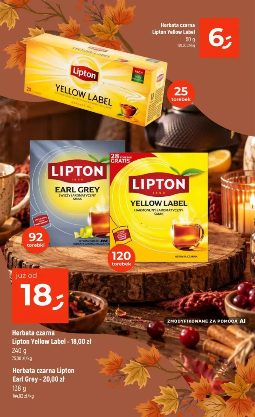Gazetka promocyjna Dealz - Katalog kaw i herbat - ważna 01.10 do 07.10.2026 - strona 22 - produkty: Earl Grey, Herbata, Herbata czarna, Lipton