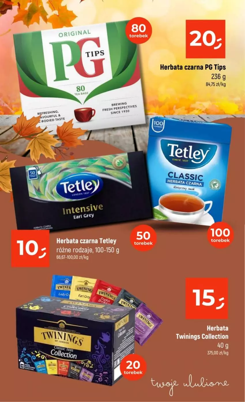 Gazetka promocyjna Dealz - Katalog kaw i herbat - ważna 01.10 do 07.10.2026 - strona 23 - produkty: Herbata, Herbata czarna