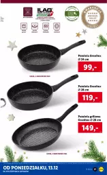 Gazetka promocyjna Lidl - GAZETKA - Gazetka - ważna od 19.12 do 19.12.2021 - strona 17 - produkty: Gra, Patelnia grillowa, Patelnia, Grill