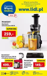 Gazetka promocyjna Lidl - GAZETKA - Gazetka - ważna od 19.12 do 19.12.2021 - strona 24 - produkty: Robot planetarny, Wyciskarka wolnoobrotowa, Blender, Warka, Robot, Wyciskarka
