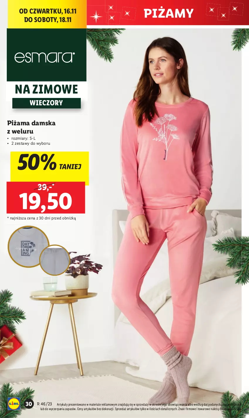 Gazetka promocyjna Lidl - GAZETKA - ważna 13.11 do 18.11.2023 - strona 30 - produkty: Baby O, Piżama