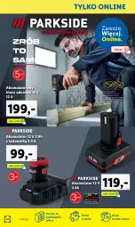 Gazetka promocyjna Lidl - GAZETKA - Gazetka - ważna od 18.11 do 18.11.2023 - strona 46 - produkty: Klucz udarowy, Akumulator