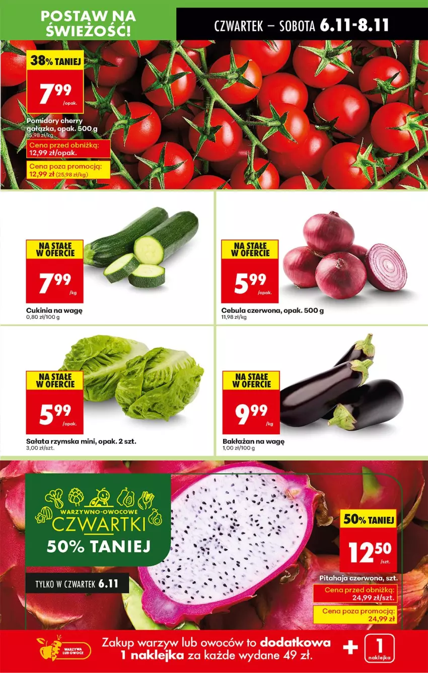 Gazetka promocyjna Biedronka - Od Czwartku - ważna 06.11 do 12.11.2025 - strona 17 - produkty: Cebula, Cebula czerwona, Sałat