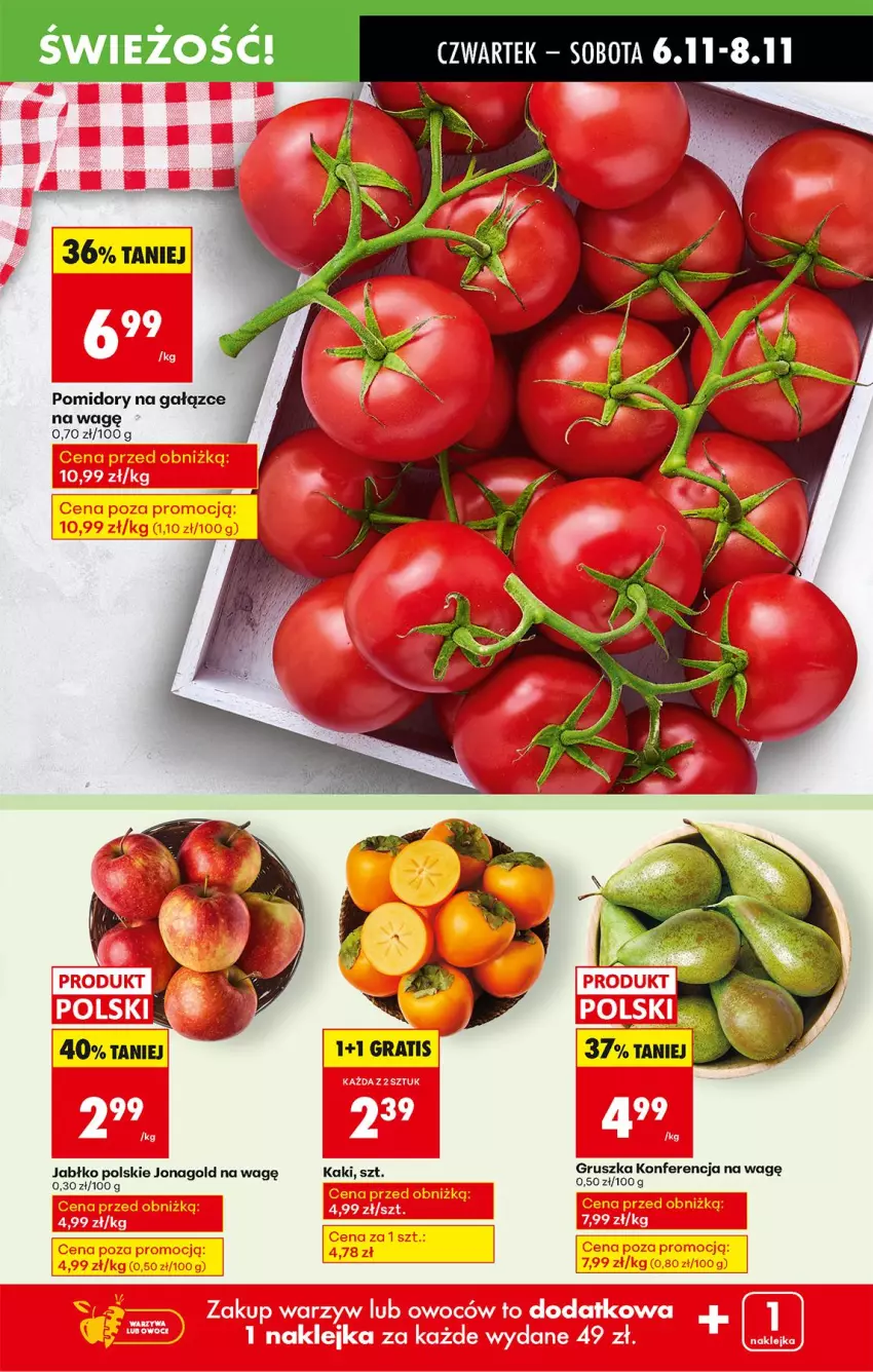 Gazetka promocyjna Biedronka - Od Czwartku - ważna 06.11 do 12.11.2025 - strona 19 - produkty: EPEE, Fa, Gra, Jonagold, Klej, Pomidory