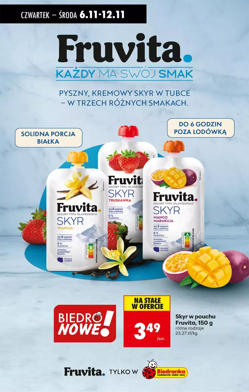 Gazetka promocyjna Biedronka - Od Czwartku - ważna 06.11 do 12.11.2025 - strona 39 - produkty: Isla, Jogurt, Mango, Por, Ser, Sok