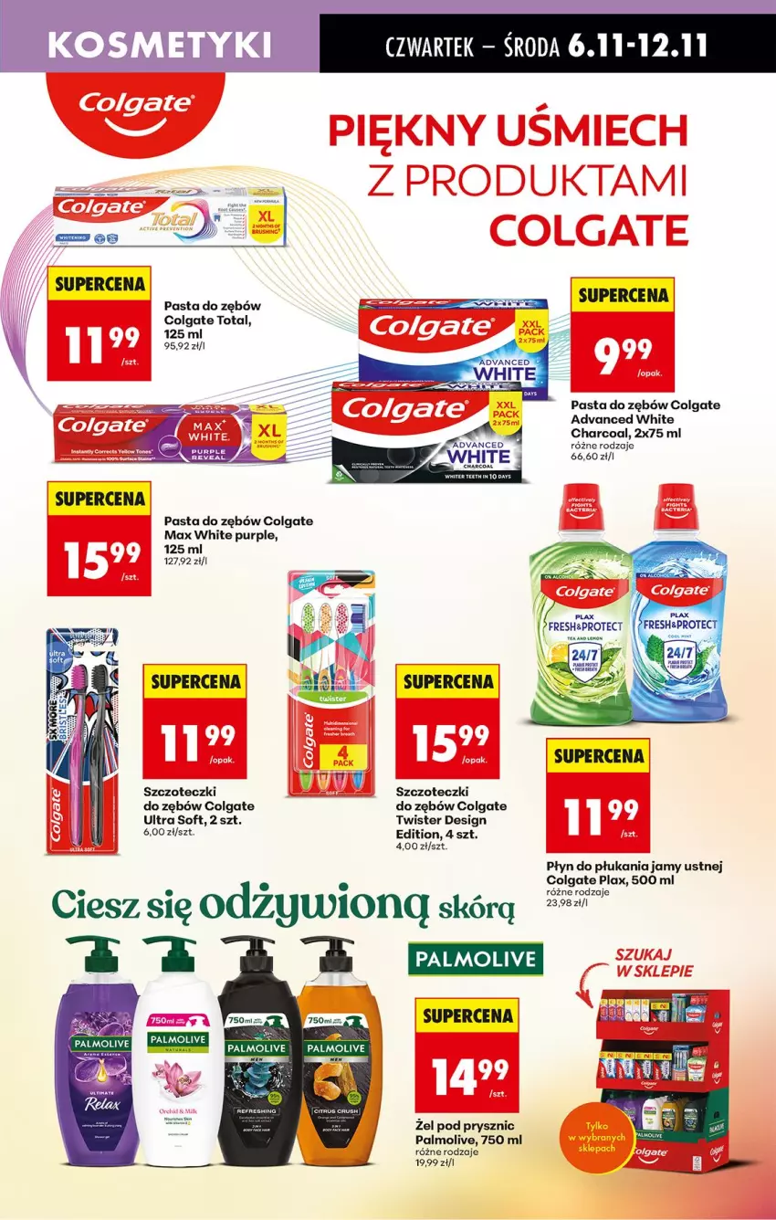 Gazetka promocyjna Biedronka - Od Czwartku - ważna 06.11 do 12.11.2025 - strona 65 - produkty: Colgate, Colgate Total, Fa, Jaja, LG, Palmolive, Pasta do zębów, Płyn do płukania, Płyn do płukania jamy ustnej, Pur