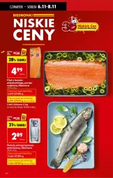 Gazetka promocyjna Biedronka - Od Czwartku - Gazetka - ważna od 12.11 do 12.11.2025 - strona 4 - produkty: Sos, Por, Pstrąg tęczowy, Pstrąg