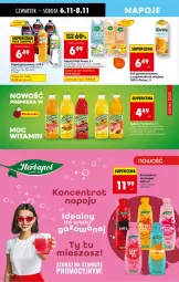 Gazetka promocyjna Biedronka - Od Czwartku - Gazetka - ważna od 12.11 do 12.11.2025 - strona 58 - produkty: Sok pomarańczowy, Sok, 7up, Mirinda, Napoje, Pepsi, Napój gazowany, Tymbark, Napój, Herbapol, Nektar, Kokos